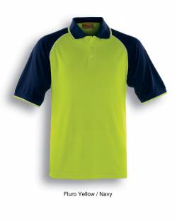 Raglan Hi Vis Polo